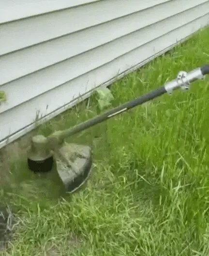 Tidy edges and stubborn weeds in one pass